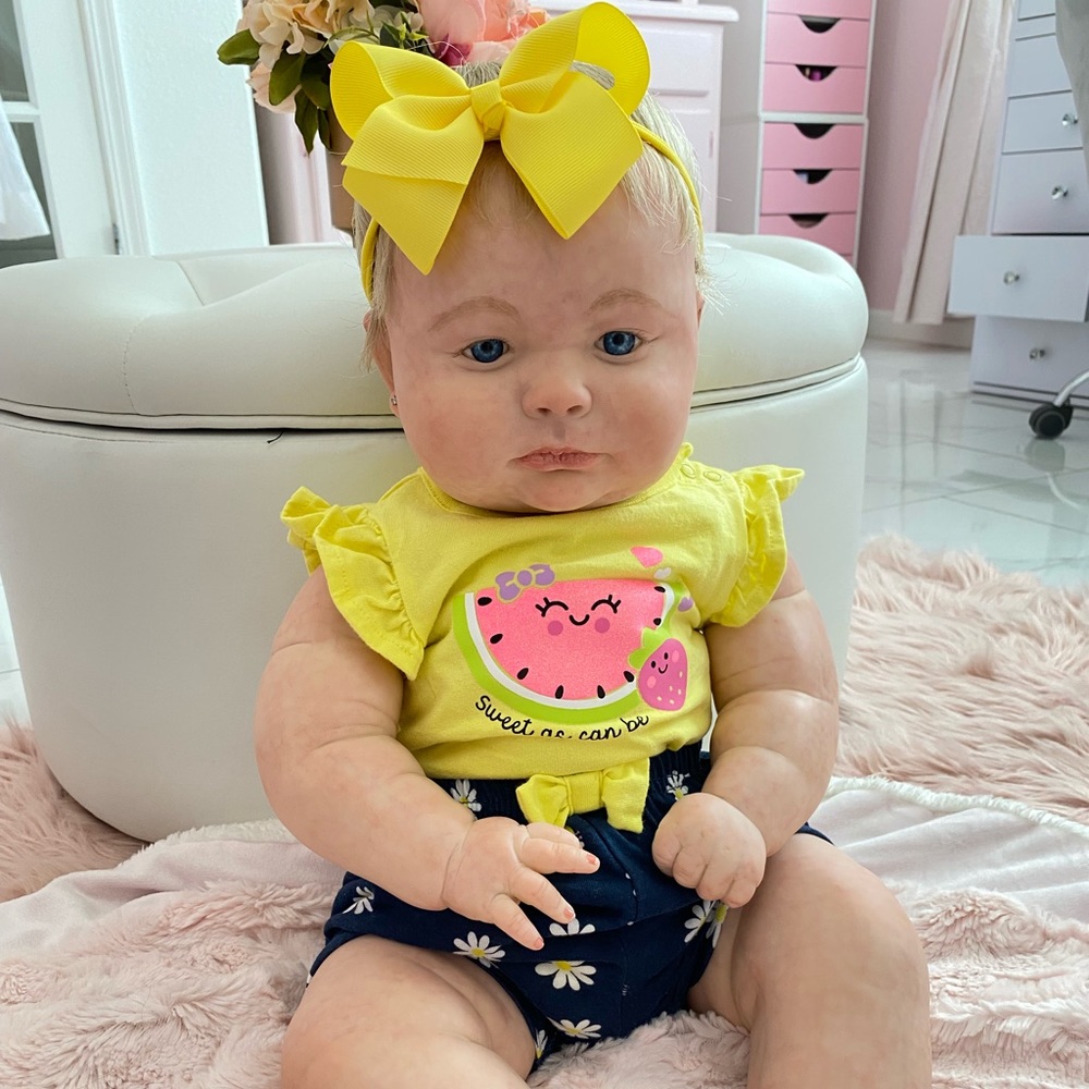 (WILLING TO SELL CHEAPISH NEEDS TO GO!!!!!) Joseph awake reborn baby doll